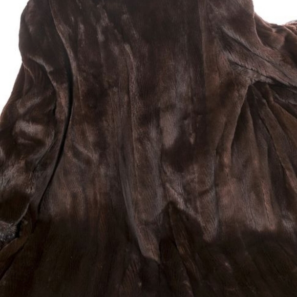 Reversible Sheared Mink Coat - Picture 7 of 9